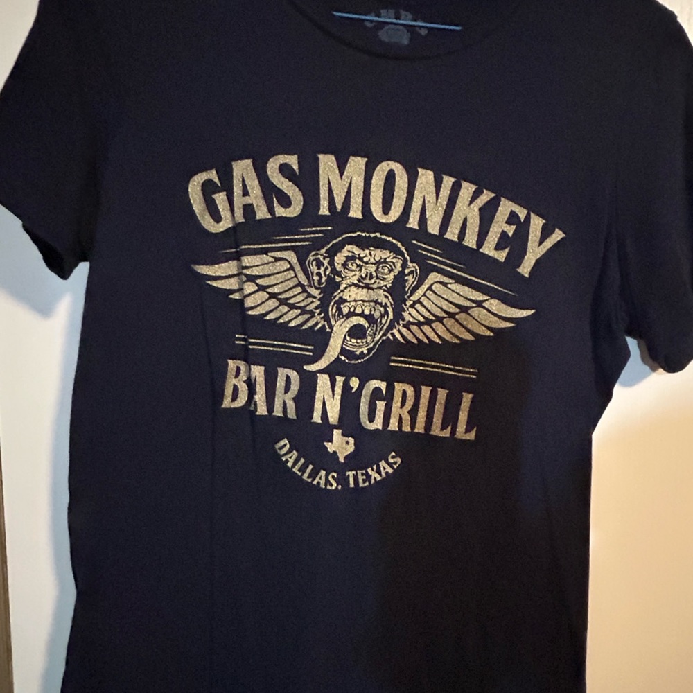 Gas Monkey Bar N' Grill Black T-Shirt